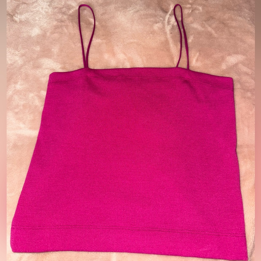 AMERICAN EAGLE TANK TOP MAGENTA